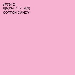 #F7B1D1 - Cotton Candy Color Image